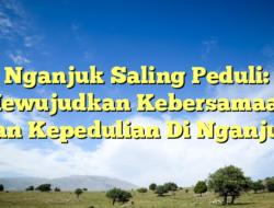 Nganjuk Saling Peduli: Mewujudkan Kebersamaan Dan Kepedulian Di Nganjuk