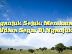 Nganjuk Sejuk: Menikmati Udara Segar Di Nganjuk