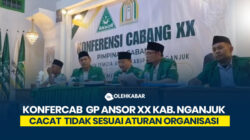 Konferensi Cabang GP Ansor XX Kabupaten Nganjuk Cacat Tidak Sesuai Aturan Organisasi