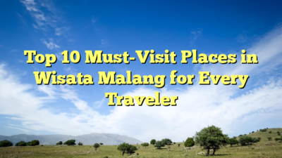 Top 10 Must-Visit Places in Wisata Malang for Every Traveler