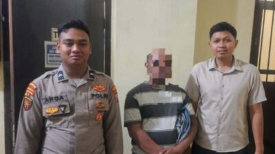 Akhirnya, Ayah Tiri yang Bejat Ini Ditangkap Polisi Nganjuk