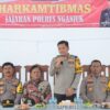 Jaga Keamanan Wilayah, Polres Nganjuk Bersama Forpimcam Jatikalen Gelar Silaturahmi Kamtibmas · ifakta.co