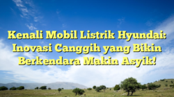 Kenali Mobil Listrik Hyundai: Inovasi Canggih yang Bikin Berkendara Makin Asyik!