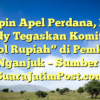 Pimpin Apel Perdana, Mas Handy Tegaskan Komitmen “Nol Rupiah” di Pemkab Nganjuk – Sumber : SuaraJatimPost.com