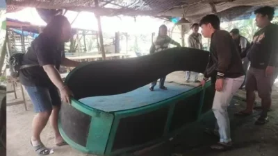 Polres Nganjuk Bongkar Arena Sabung Ayam di Ngronggot