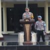 Polres Nganjuk Gelar Apel Besar, Kapolres Jelang Ramadhan Tekankan Kamtibmas