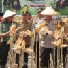 Polres Nganjuk Panen 20,56 Ton Jagung Dari Panen Raya Jagung Serentak Untuk Ketahanan Pangan