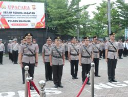 Sejumlah Pejabat Polres Nganjuk Dimutasi, Termasuk Kasat Lantas