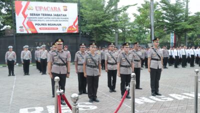 Sejumlah Pejabat Polres Nganjuk Dimutasi, Termasuk Kasat Lantas