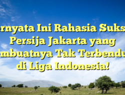 Ternyata Ini Rahasia Sukses Persija Jakarta yang Membuatnya Tak Terbendung di Liga Indonesia!