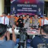 Hasil Operasi Pekat Sejak Awal Tahun 2025, Polres Nganjuk Berhasil Ungkap 148 Kasus ini Rinciannya