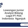 Lowongan Junior Analyst Bidang Legal PT POS Indonesia Nganjuk Tahun 2025 (Apply Now)