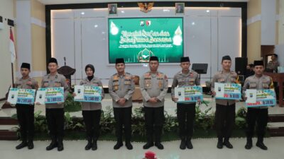 Polres Nganjuk Peringati Nuzulul Quran, Perkuat Kebersamaan dan Nilai Religius