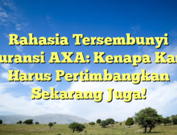 Rahasia Tersembunyi Asuransi AXA: Kenapa Kamu Harus Pertimbangkan Sekarang Juga!