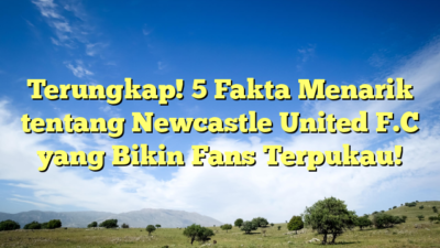 Terungkap! 5 Fakta Menarik tentang Newcastle United F.C yang Bikin Fans Terpukau!