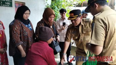 Tinjau Infrastruktur dan Bantu Warga Terdampak