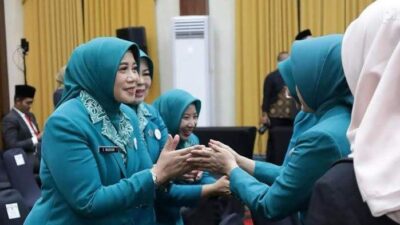 Yuni Marhaen Resmi Dilantik Sebagai Ketua TP PKK Nganjuk, Siap Beri Kontribusi Nyata Bagi Warga