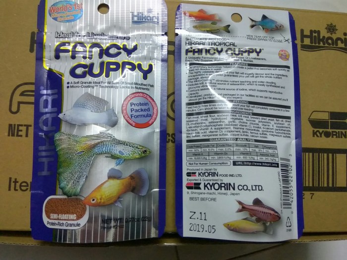 Makanan ikan cupang