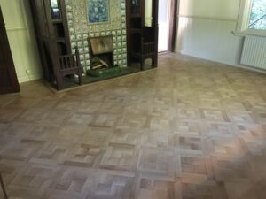 Renovation of historic parquet floor