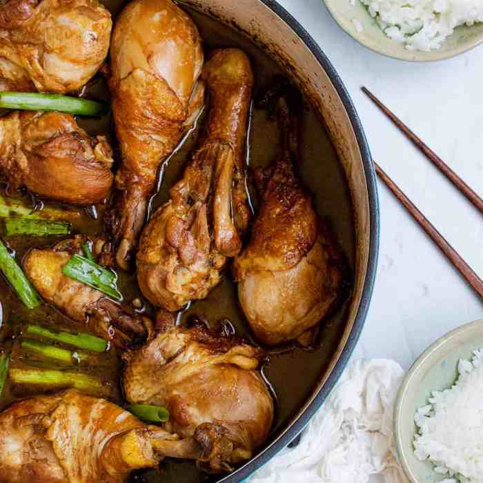 Chinese Braised Soy Sauce Chicken - The Floured Camera