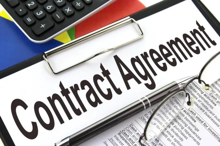 Contract Agreement - Clipboard image Contract Agreement - Clipboard image