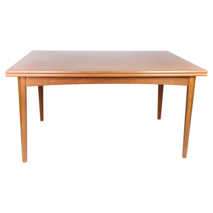 Teak Expandable Dining Table Dutch, 1960 For Sale at 1stDibs | dutch ...