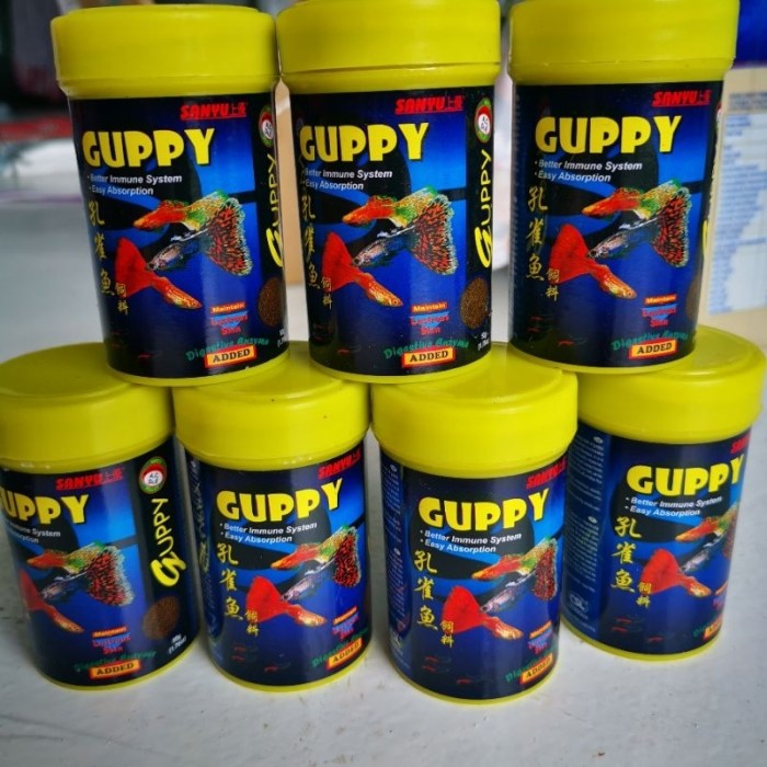 ๎Guppy Food๎ SANYU 50g | Shopee Malaysia ๎Guppy Food๎ SANYU 50g | Shopee Malaysia