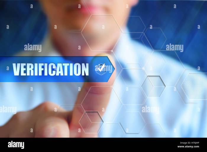 Verification hi-res stock photography and images - Alamy Verification hi-res stock photography and images - Alamy