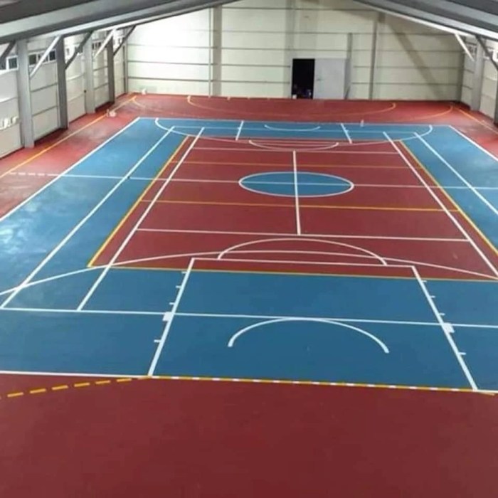 Acrylic And Pu Synthetic Pvc Basketball Court Flooring, For Outdoor And ... Acrylic And Pu Synthetic Pvc Basketball Court Flooring, For Outdoor And ...