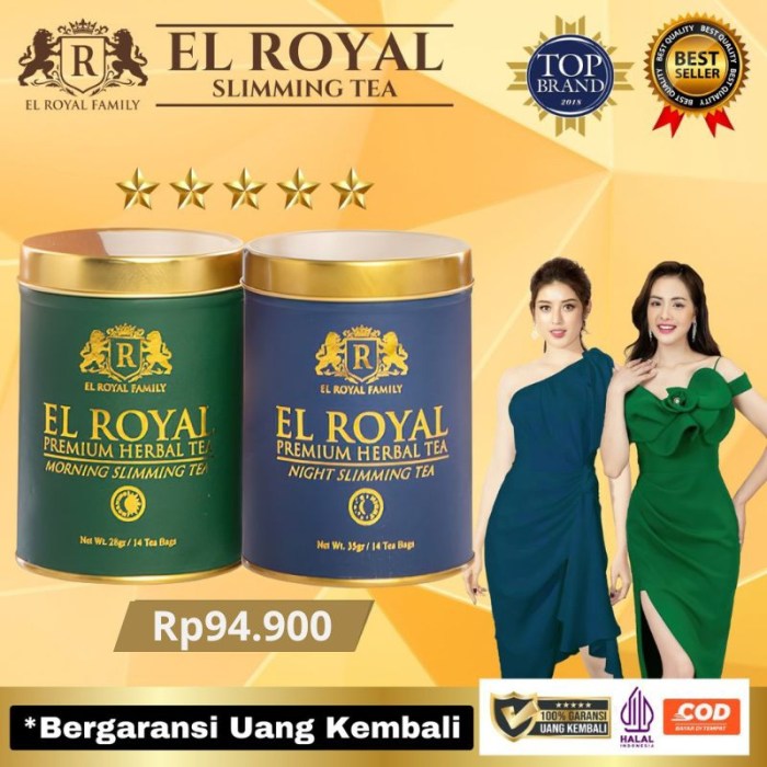 El Royal Family Ciptakan Ragam Produk Teh Kesehatan