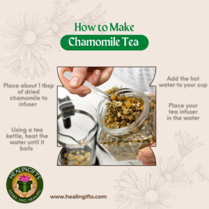 Cara menyeduh teh chamomile