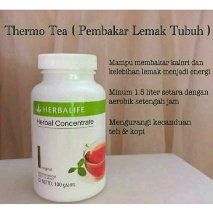 Jual HERBALIFE TEA HERBALIFE CONCENTRATE PEMBAKAR LEMAK PENURUN BERAT ...