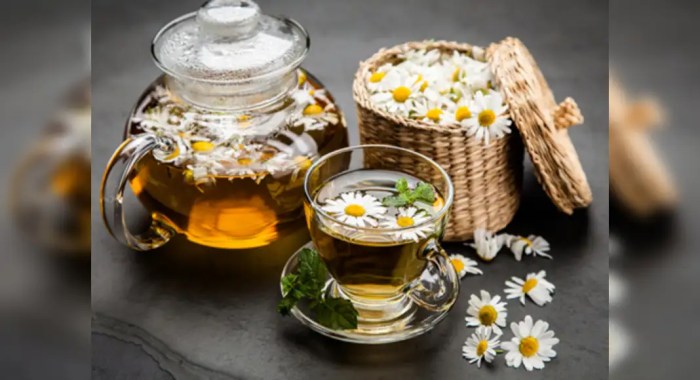 Cara menyeduh teh chamomile