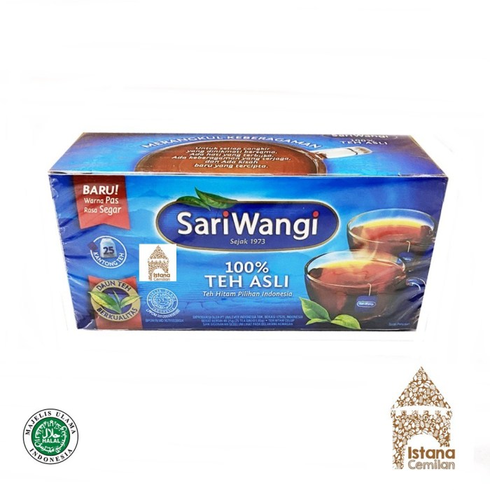 Sariwangi Tea Original Tea Bags (25Pcs Contents) | Shopee Malaysia