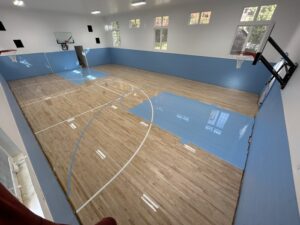 Lantai lapangan basket indoor terbaik