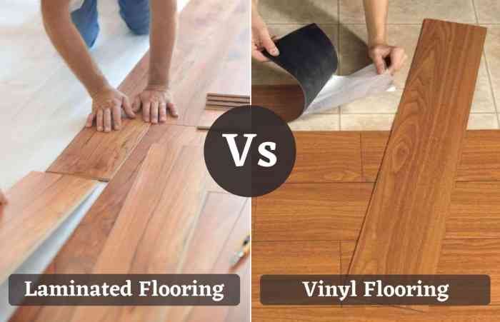 Laminate vs. Vinyl Flooring: Comparison Guide Laminate vs. Vinyl Flooring: Comparison Guide