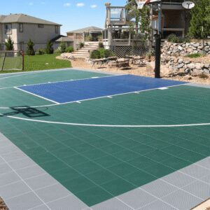 Plastic Waterproof Outdoor Basketball Court Flooring - China Basketball ...