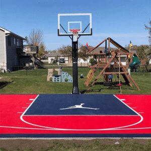 Lantai lapangan basket ramah lingkungan