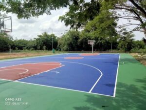 Polyurethane Basketball Court Flooring Service at Rs 250/sq ft in Mumbai