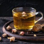 Tea with Honey. Herbal Harvest Collection and Bouquets of Wild Herbs ...