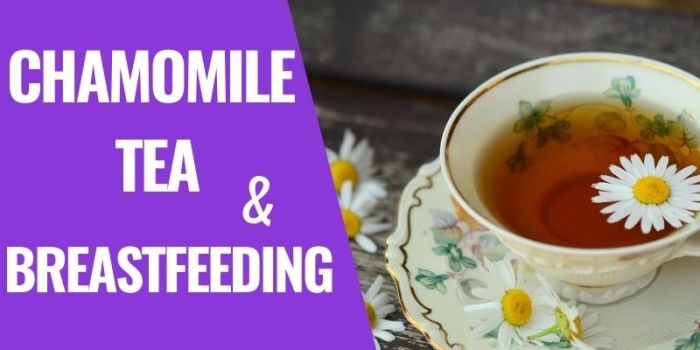 Teh chamomile untuk ibu menyusui