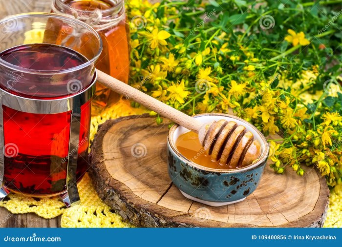 Teh herbal madu