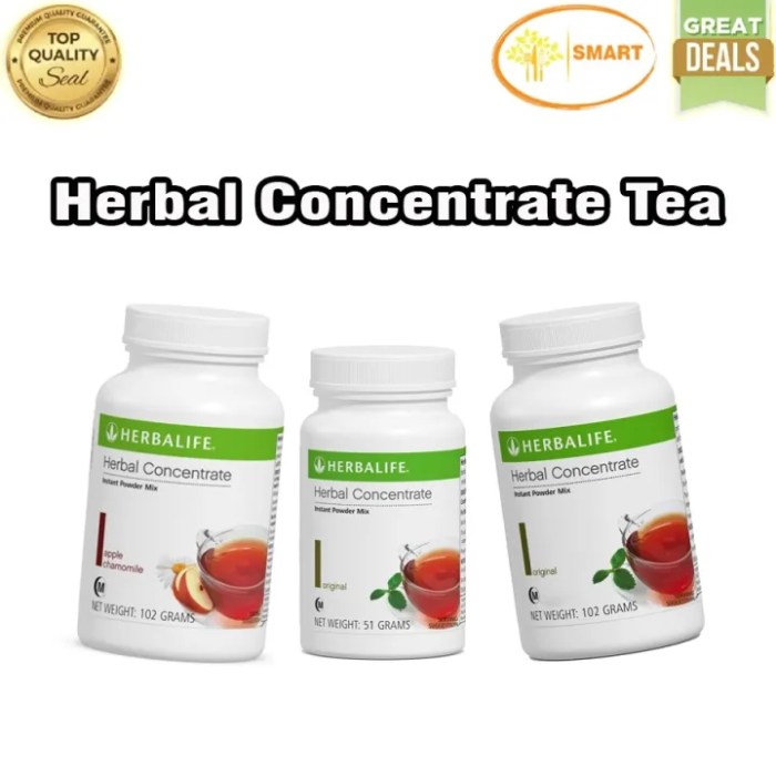 Herbalife Herbal Concentrate Tea Original Food and drinks sell well ...