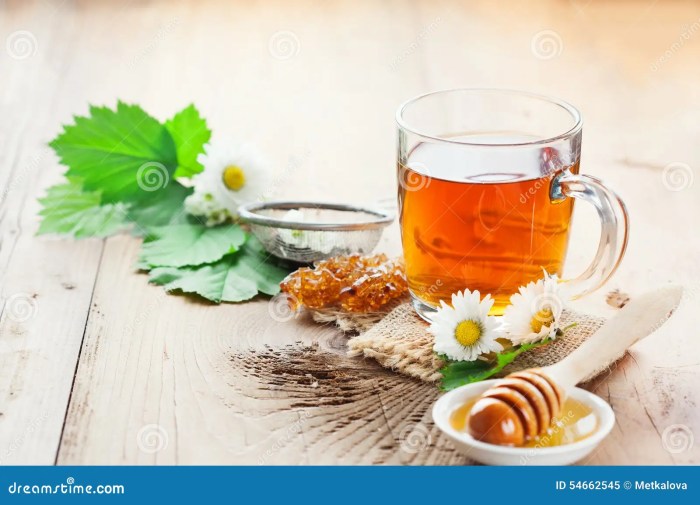 Herbal tea and honey stock image. Image of aromatic, healthy - 54662545