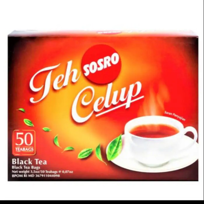 Sosro Tea Bags Original Tea 100 Teabags | Shopee Singapore