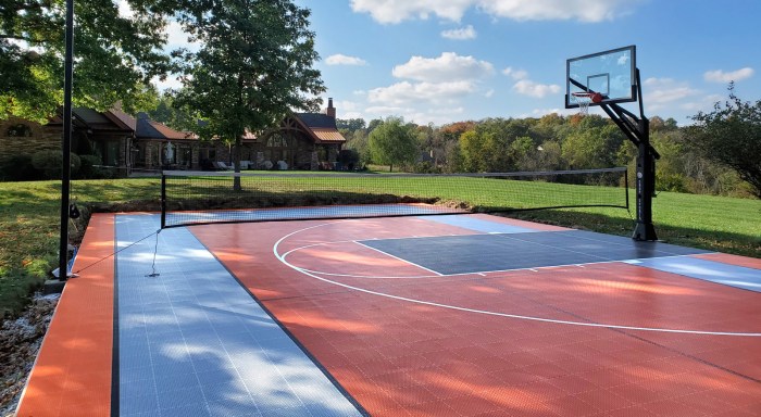 Outdoor Basketball Court Kits DIY Sports Tiles Outdoor, 41% OFF