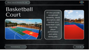 Lapangan basket interlock