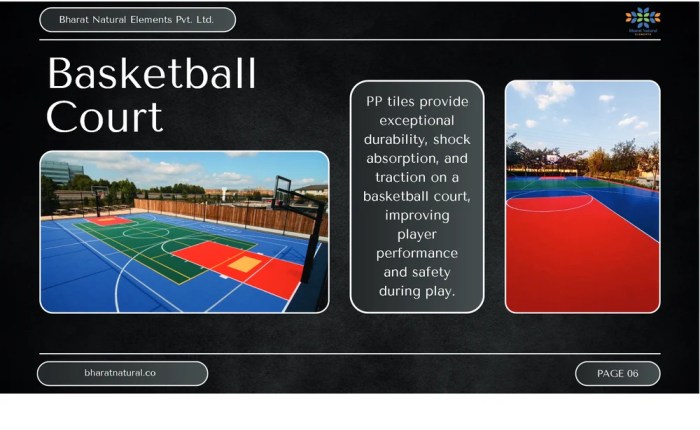 Lapangan basket interlock