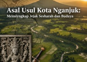 buatkan thumbnailpost artikel olehkabar.com Asal Usul Kota Nganjuk: Menyingkap Jejak Sejarah dan Budaya
