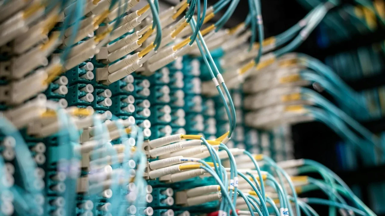 Network Cable Data Center Cybersecurity